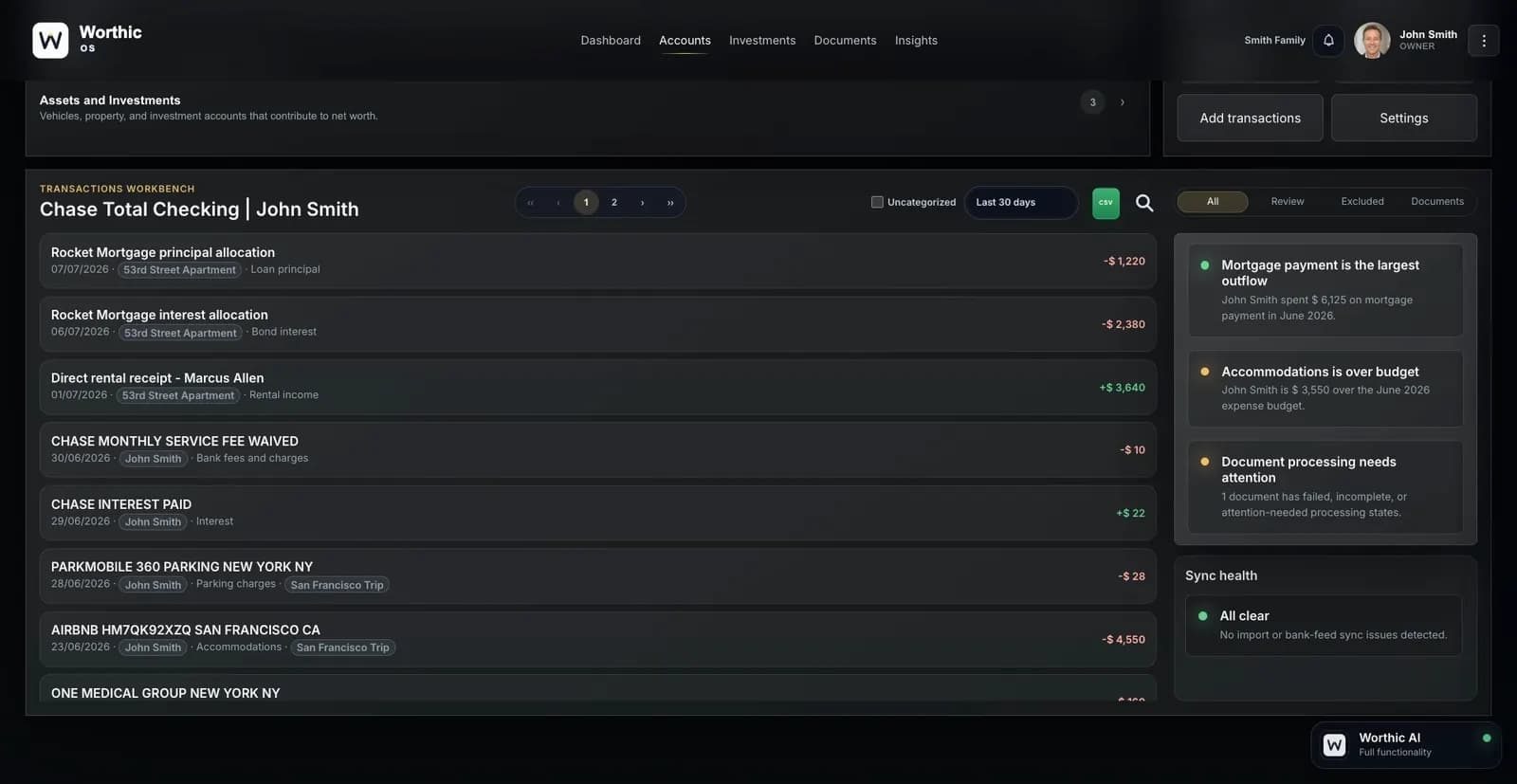 Worthic easy workflows screenshot 1